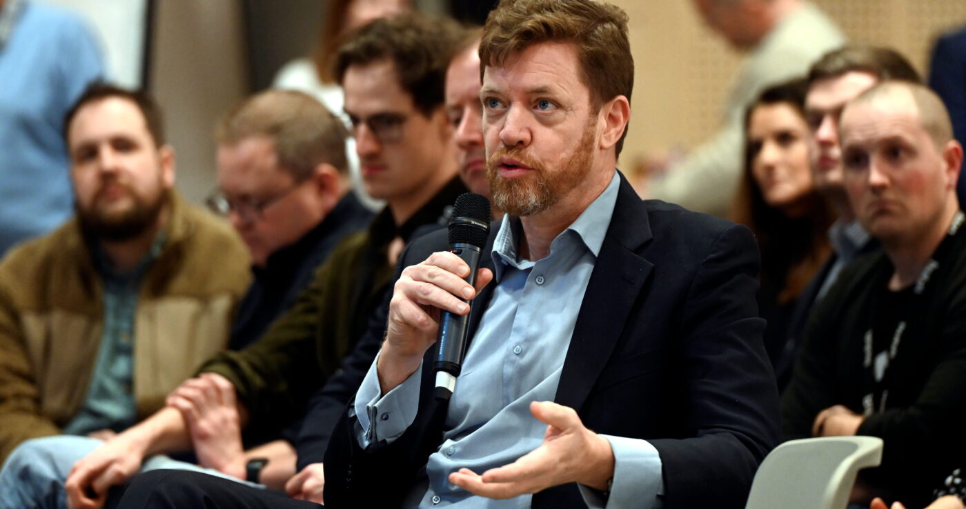 Crowd at Hub8 Connect